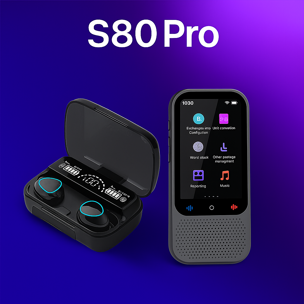 Pack S80 Pro + Écouteurs